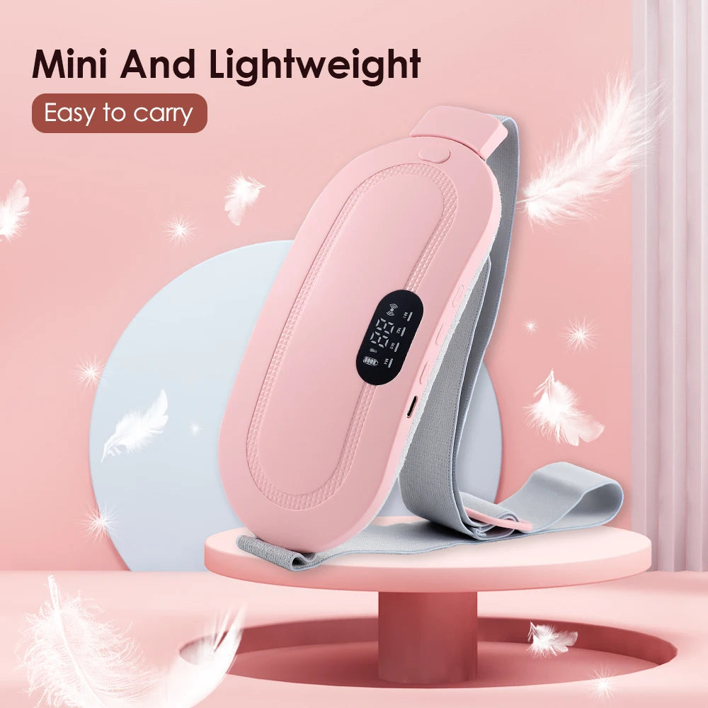 Coussin chauffant menstruel intelligent, appareil de massage par vibration de la taille, masseur abdominal, ceinture de palais chaude, crampes, instituts menstruels