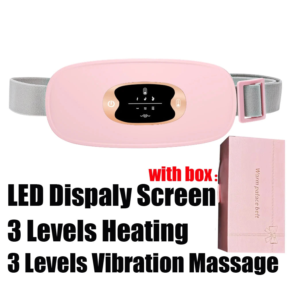 Coussin chauffant menstruel intelligent, appareil de massage par vibration de la taille, masseur abdominal, ceinture de palais chaude, crampes, instituts menstruels