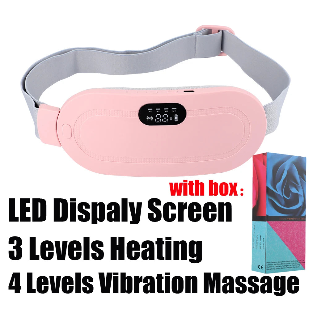 Coussin chauffant menstruel intelligent, appareil de massage par vibration de la taille, masseur abdominal, ceinture de palais chaude, crampes, instituts menstruels