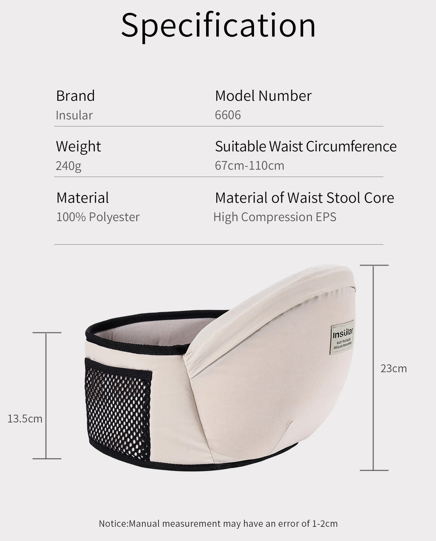 Porte-bébé taille tabouret marcheurs bébé écharpe tenir ceinture ceinture sac à dos hanche ceinture enfants réglable bébé hanche siège