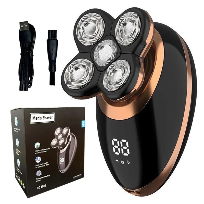 Kit de Rasage Électrique Multifonction – Tondeuse, Rasoir et Accessoires Complet