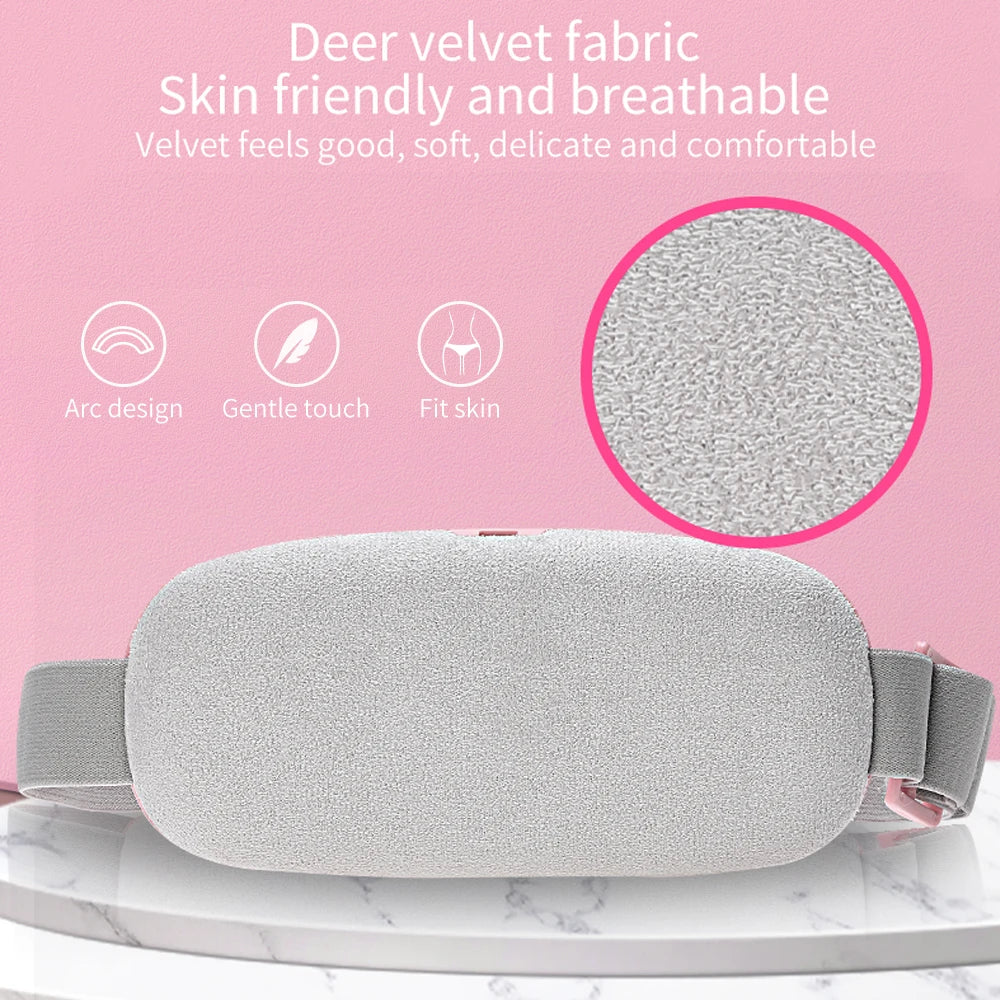 Coussin chauffant menstruel intelligent, appareil de massage par vibration de la taille, masseur abdominal, ceinture de palais chaude, crampes, instituts menstruels