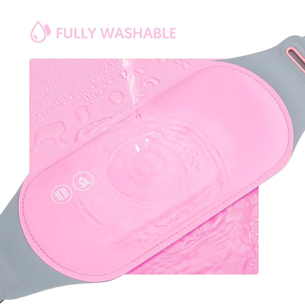 Coussin chauffant menstruel intelligent, appareil de massage par vibration de la taille, masseur abdominal, ceinture de palais chaude, crampes, instituts menstruels