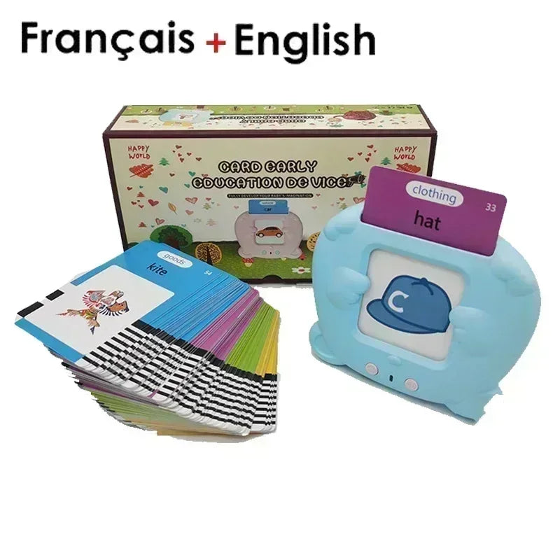 Jeu d'apprentissage langues pour enfants éveillez la curiosité linguistique des enfants avec notre jeu bilingue d’apprentissage des langues !Ce jeu éducatif et ludique initie les enfants à l’anglais et au français tout en s’amusant