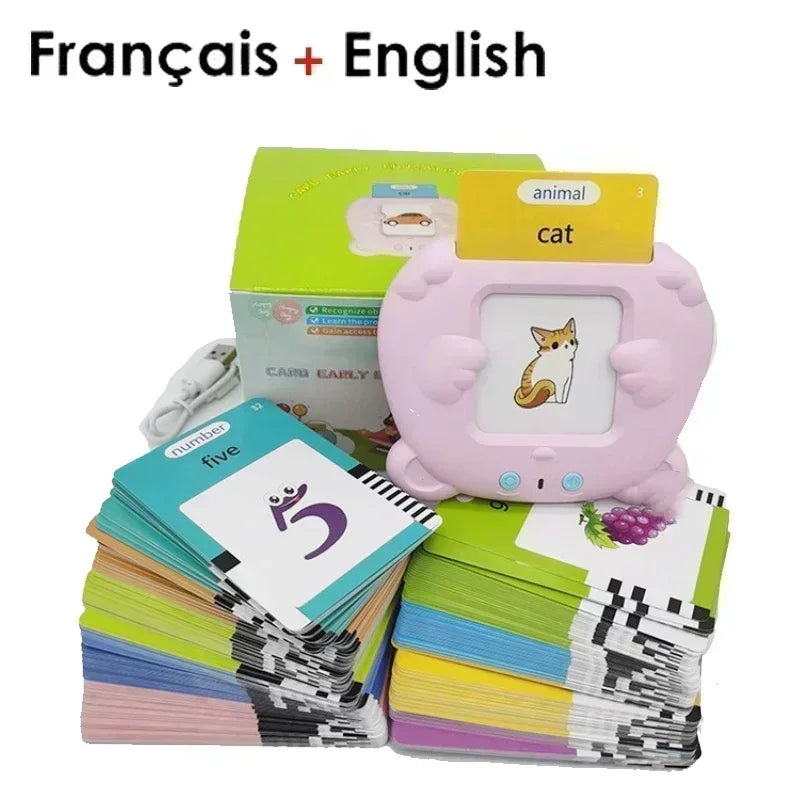 Jeu d'apprentissage langues pour enfants éveillez la curiosité linguistique des enfants avec notre jeu bilingue d’apprentissage des langues !Ce jeu éducatif et ludique initie les enfants à l’anglais et au français tout en s’amusant