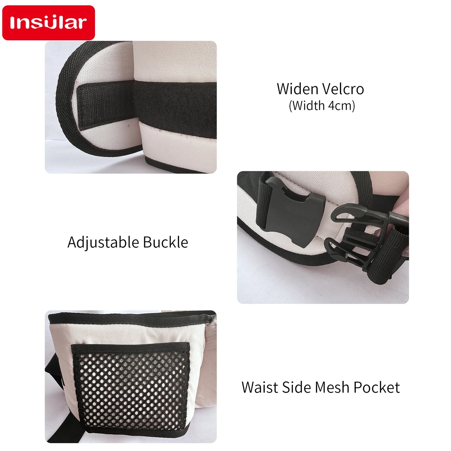 Porte-bébé taille tabouret marcheurs bébé écharpe tenir ceinture ceinture sac à dos hanche ceinture enfants réglable bébé hanche siège