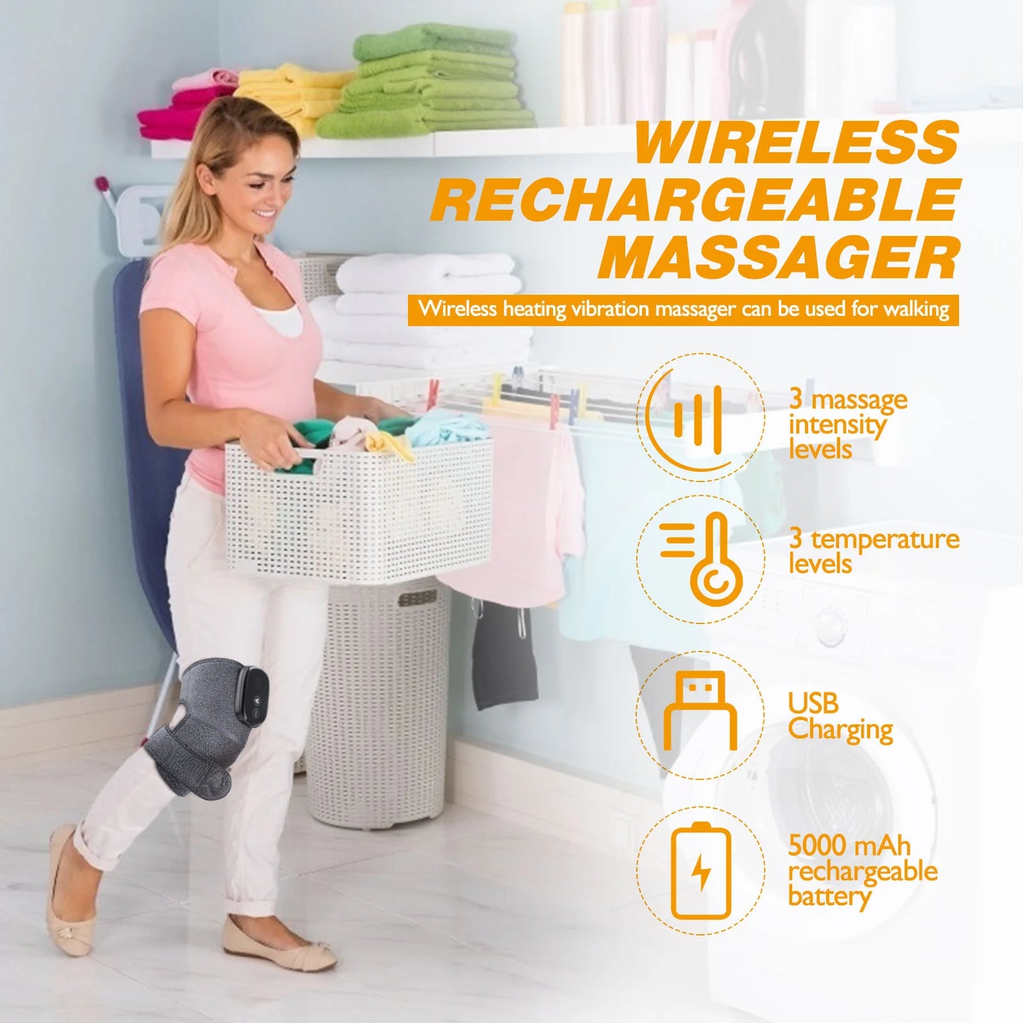 Chauffage électrique attelle d’épaule Affichage LED Vibration Massage d’épaule Sangle de ceinture pour l’arthrite Articulation Blessure Soulagement de la douleur