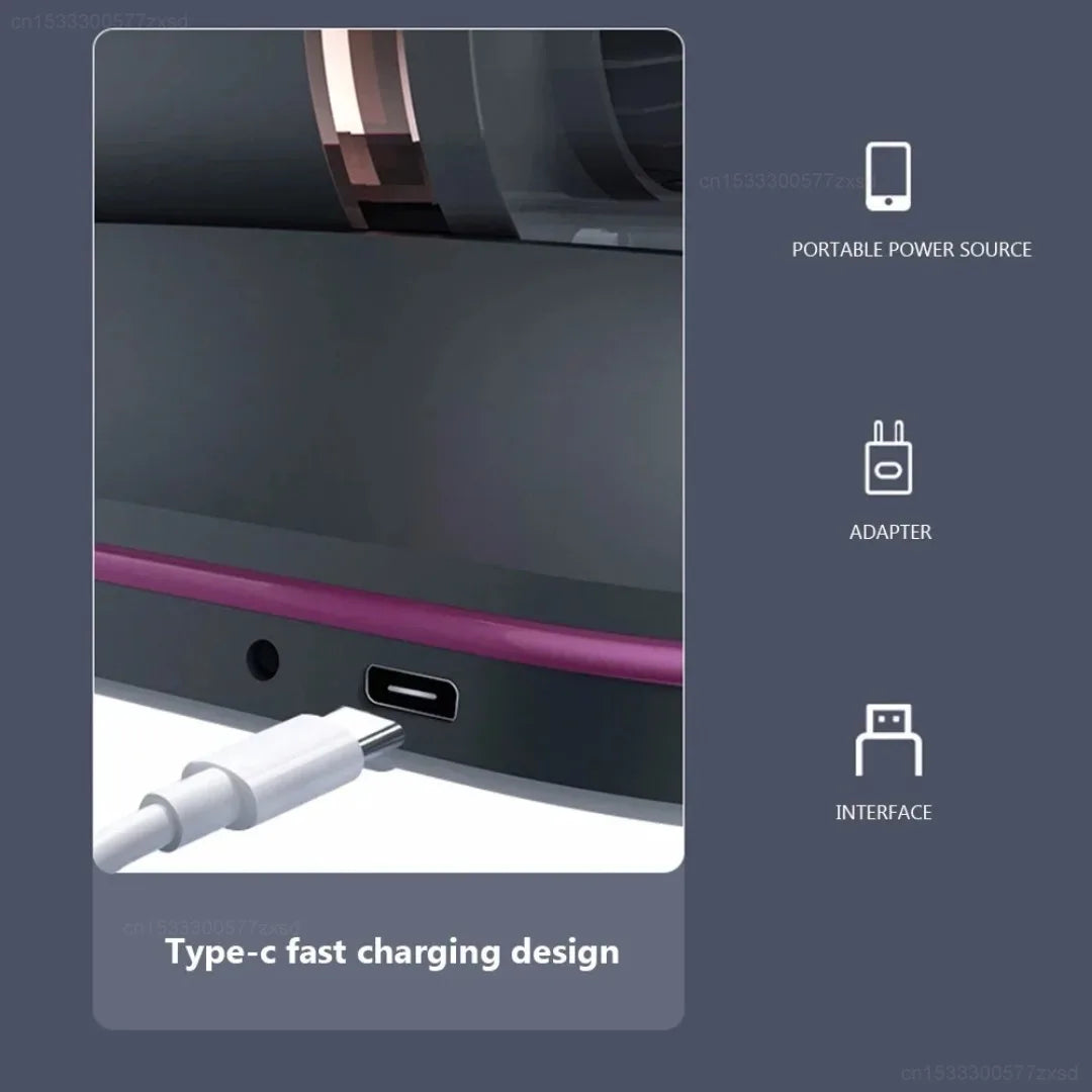 Ménage Matelas Aspirateur Ultraviolet Stérilisation Machine Maison Portable Portable Sans Fil Éliminateur d’Acariens Charge USB