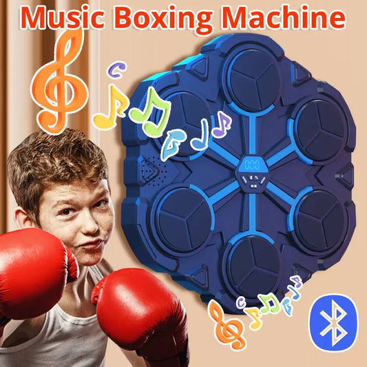 Musique Boxe Machine Bluetooth Sac De Poinçonnage Jeu Boîte À Musique Fitness Entraînement Amusant Entraîneur de Boxe Pour Gym À Domicile Boxe Mur Cible