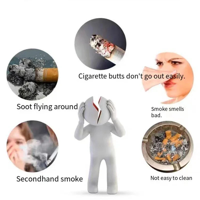 10PCS Désodorisant de fumée tueur de cendres absorption de cendres élimination du nettoyeur de sueur de fumée éliminateur de poussière outils de fumage