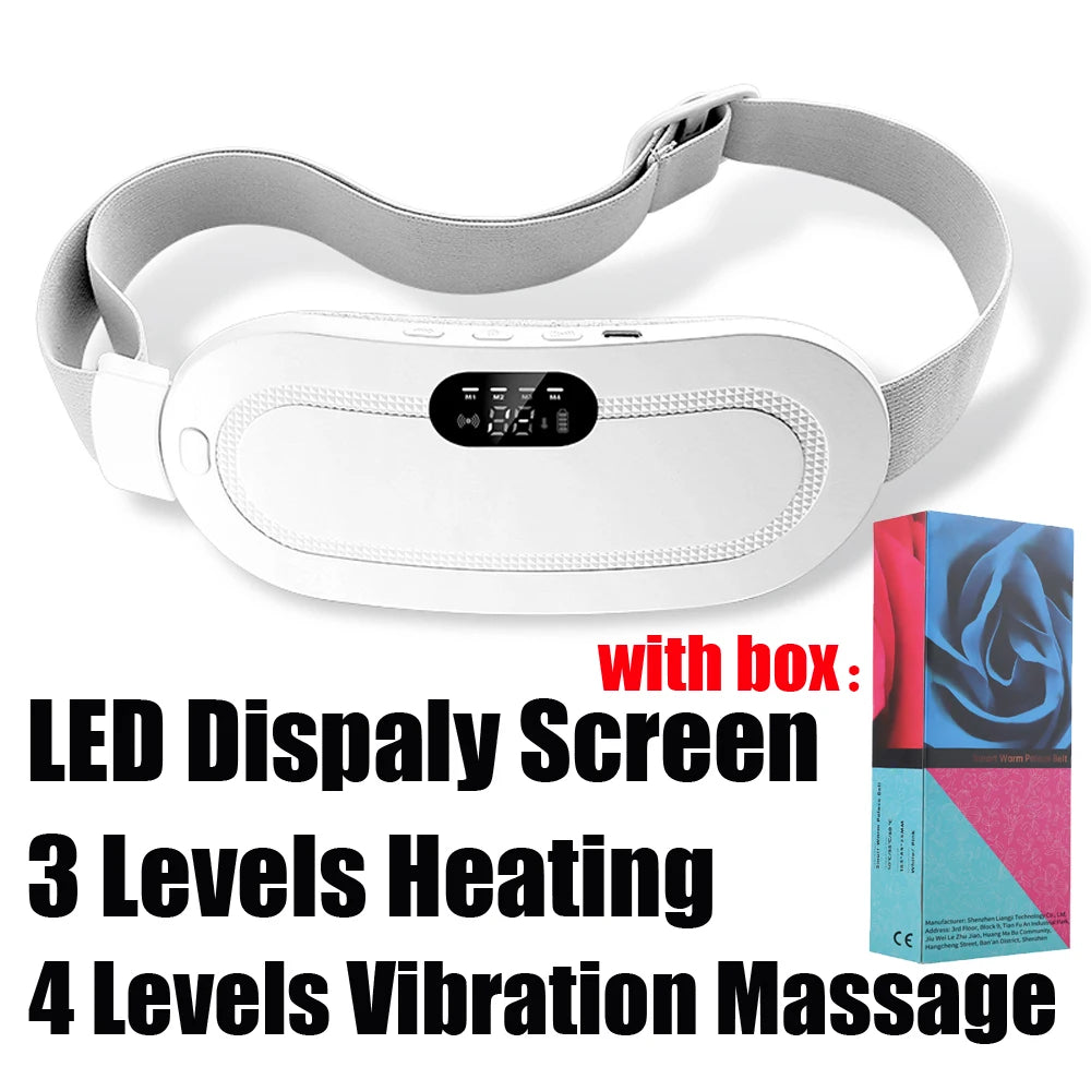 Intelligentes Menstruationsheizkissen, Taillenvibrationsmassagegerät, Bauchmassagegerät, Warm Palace Belt, Krämpfe, Menstruationsinstitute
