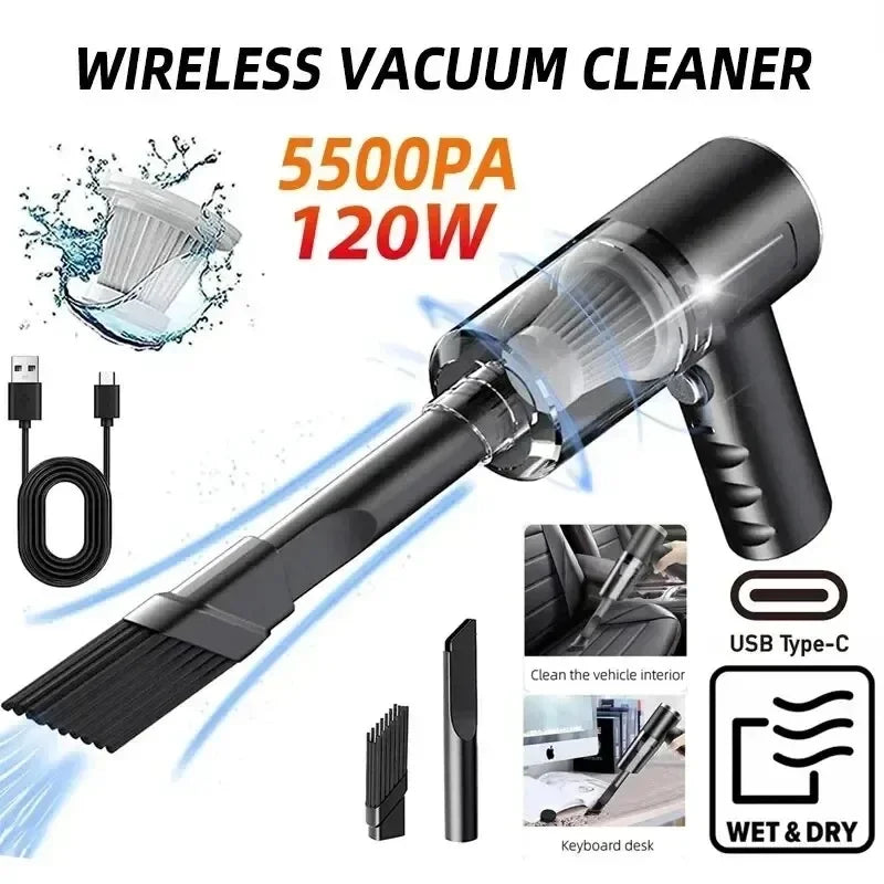 Aspirateur voiture portable Parfait pour les automobilistes exigeants et les parents actifs !Fiable, puissant et facile à utiliser, cet outil est conçu pour ceux qui veulent garder leur véhicule impeccable sans effort. Même en déplacement, il assu