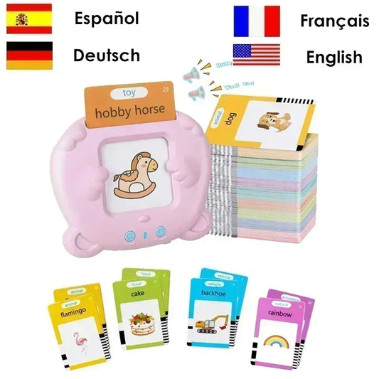 Jeu d'apprentissage langues pour enfants éveillez la curiosité linguistique des enfants avec notre jeu bilingue d’apprentissage des langues !Ce jeu éducatif et ludique initie les enfants à l’anglais et au français tout en s’amusant